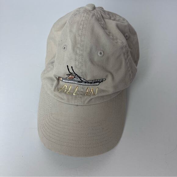 Vintage All In Embroidered Baseball Cap Unisex OS - Picture 8 of 14
